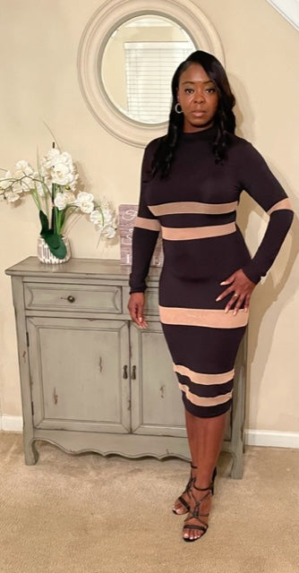 Middle Stripe Dress
