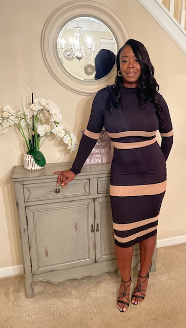 Middle Stripe Dress