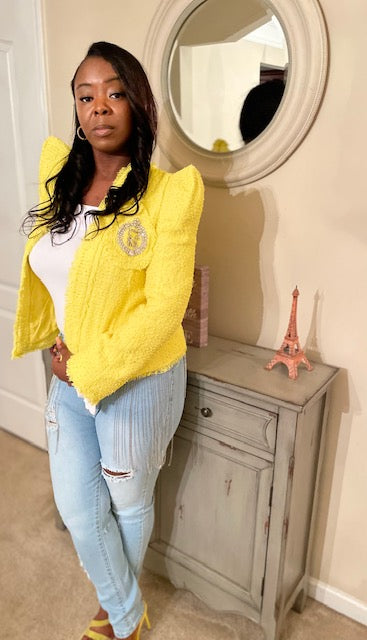 Yellow Blazer