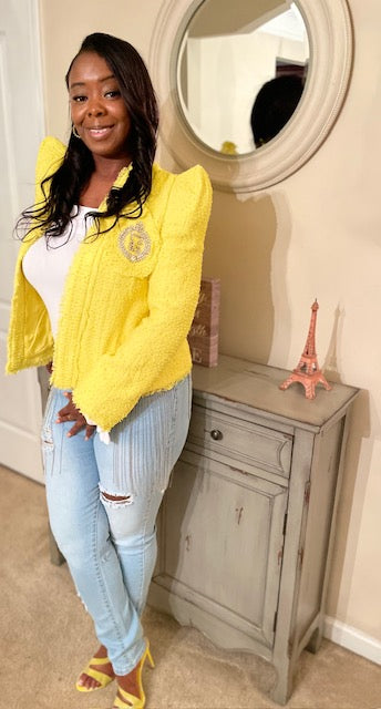 Yellow Blazer