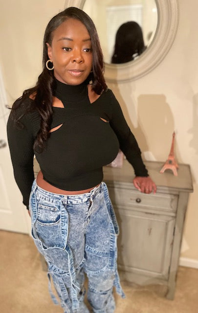 Strap Up Jeans