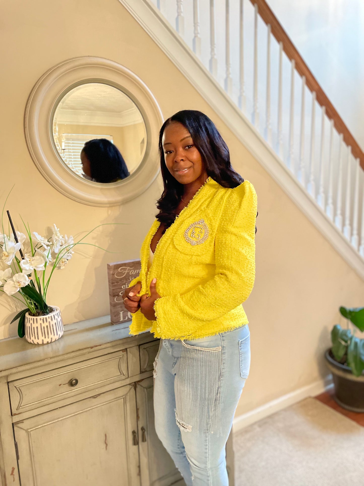 Yellow Blazer