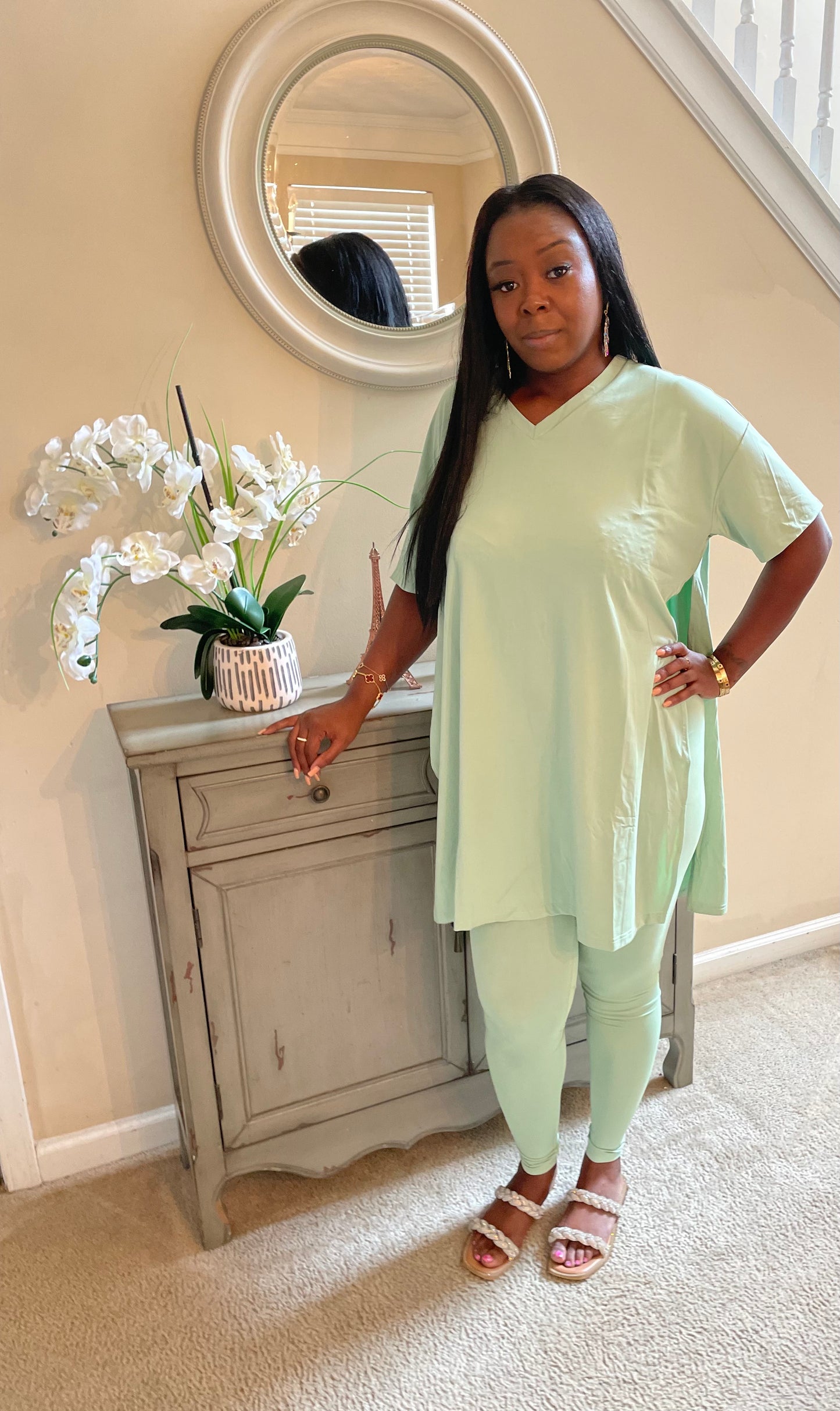 Mint Legging Set