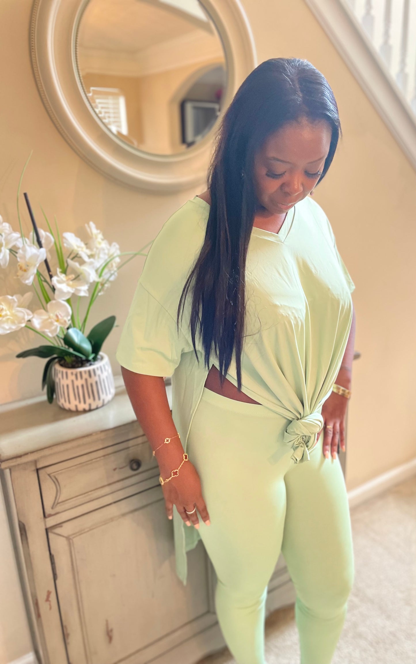 Mint Legging Set