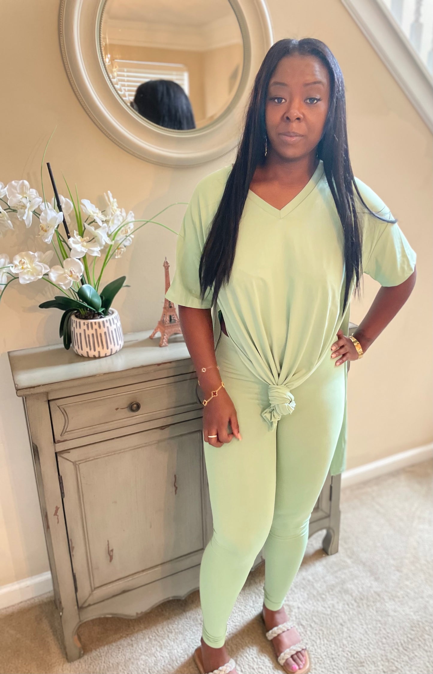 Mint Legging Set