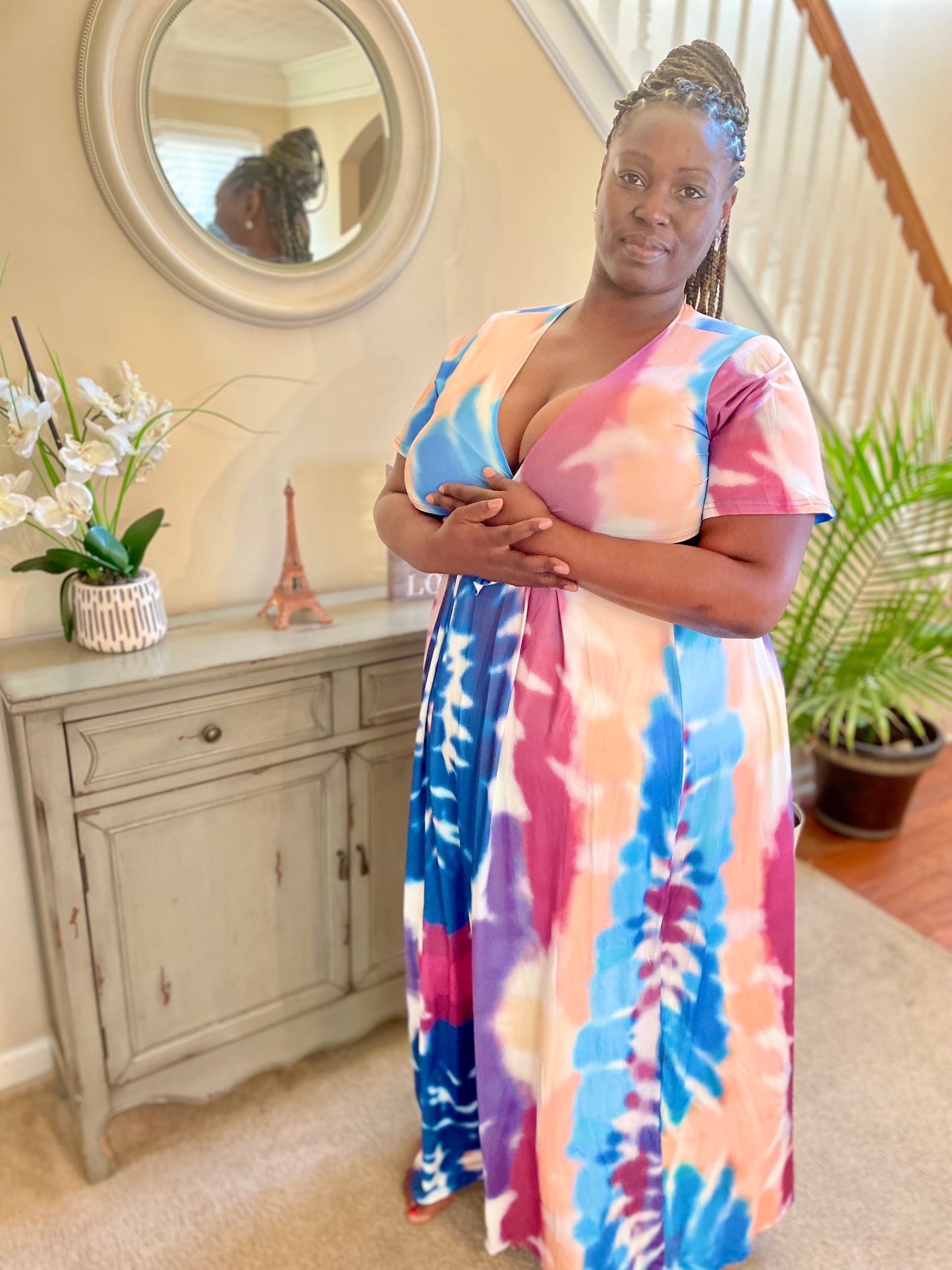 Multi-Color Skirt Set