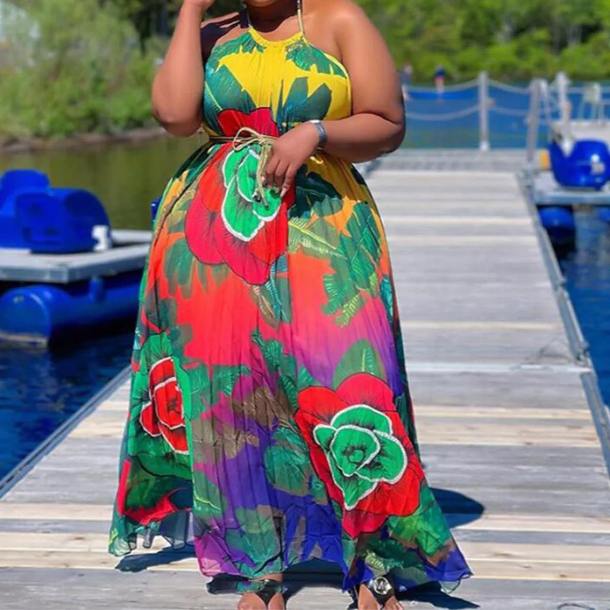Multi-Color Dress