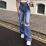 Dusty Wide Leg Jeans
