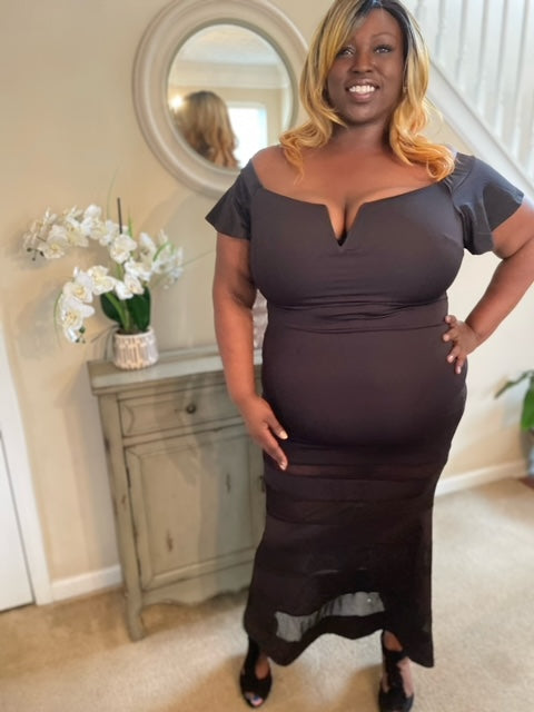 Mesh Out Dress